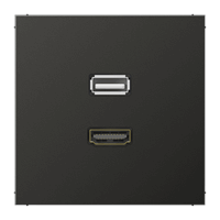 CPL Slv Inb Hdmi + Usb 2.0 Antraciet Ls afbeelding 2