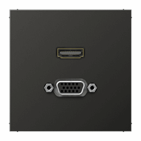 CPL Slv Inb Hdmi + Vga Antraciet Ls afbeelding 2