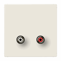 Cpl slv inb 2xTulp audio crème LS afbeelding 2
