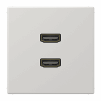Cpl slv inb 2xHDMI lichtgrijs LS afbeelding 2