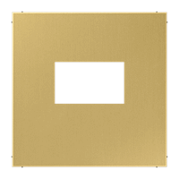 Cpl slv USB laadcontactdoos messing klassiek LS afbeelding 2