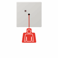 MIVA noodroep trektipgever lichtgrijs LS afbeelding 2