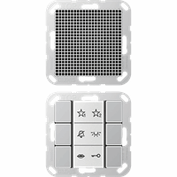 Audio Binnenstation slv aluminium A/AS afbeelding 2