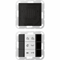 Audio Binnenstation slv zwart A/AS afbeelding 2