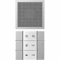 Audio Binnenstation slv aluminium LS afbeelding 2