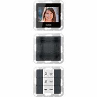 Video Binnenstation 2.2" slv antraciet mat A/AS afbeelding 2