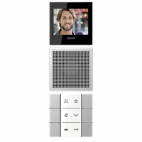 Video Binnenstation 2.7" slv aluminium LS afbeelding 2
