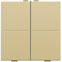 Niko 221-00007 Toets 2X Rf Alu Gold afbeelding 2