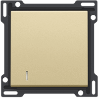 Niko 221-60005 Toets Lens Gold afbeelding 2