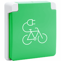WCD/RA 'Fietsoplaadpunt' KD groen 700-36870