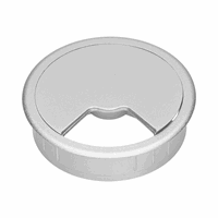 Ocs 49.80.023 Bureaudoorvoer 80mm Alu R9006 afbeelding 2