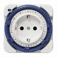 Theben Timer 27 D Wit Week Klok Ana stekker Week 1M afbeelding 2