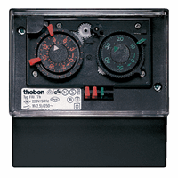 Theben Fri 77 G Analoge Ontdooiklok 2 Kanaals afbeelding 2