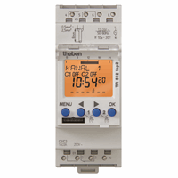 Theben Tr 612 Top2 24V Klok Dig 2Kan Wk Din 24Vdc afbeelding 2