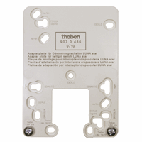 Theben 9070486 Montageplaat Luna Star afbeelding 2