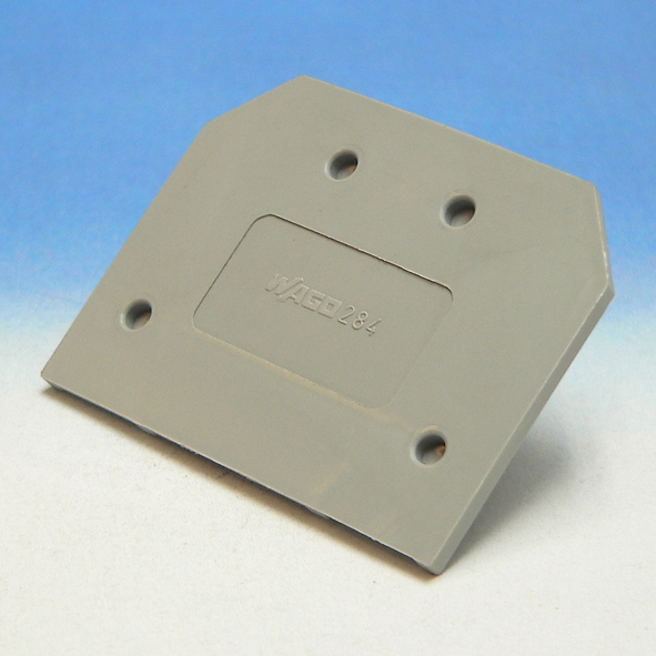 WAGO 284-301 EINDPLAAT RAILKLEM GS afbeelding 2