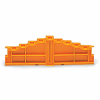 Wago 727-206 4-Etage Afsluitplaat Oranje afbeelding 2