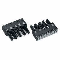 Wago 770-205 Steker Female 5P Zwart afbeelding 2