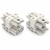 Wago 770-657 Verdeler 3 Voudig 3P Wit afbeelding 2