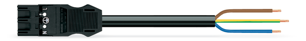 Wago 771-9293/216-101 Kab Male-Open 1M 3X1.5 afbeelding 2