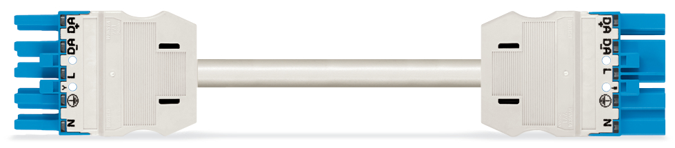 Wago 771-9985/016-302 Kab Male-Female 3M 5X1.5 Bl afbeelding 2