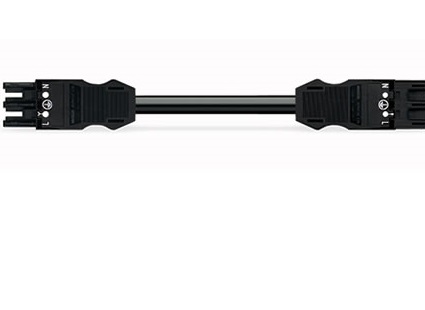 Wago Koppelkabel male-fem 8m 3x2.5 zwart 771 9993 007 801 afbeelding 2