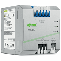 Wago 787-734 Voeding 230Vacdc 24Vdc 20A Eco afbeelding 2