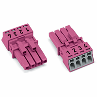 Wago 890-284 Steker Female 4-Pol.Rz afbeelding 2