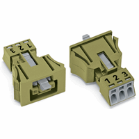 Wago 890-763 Steker Female Snap-In 3-Pol Gn afbeelding 2
