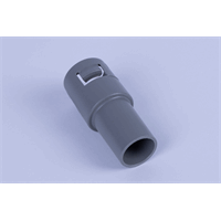 Verloopstuk 5/8-3/4" PVC met klik grijs afbeelding 2