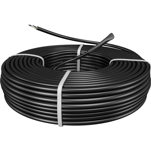 Vloerverwarmingskabel 123,5m 2100W 12,4m² zwart afbeelding 2