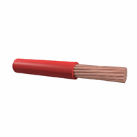 Laskabel PVC 1x50mm² rood knip afbeelding 2