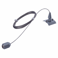 Pendelset 3m 1-Fase spanningsrail wit afbeelding 2