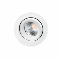 LED inbouwspot 7W 3000K 560 lumenwit draai kantelbaar dimbaar lichtbundel 42° SG Junistar LUX 902501