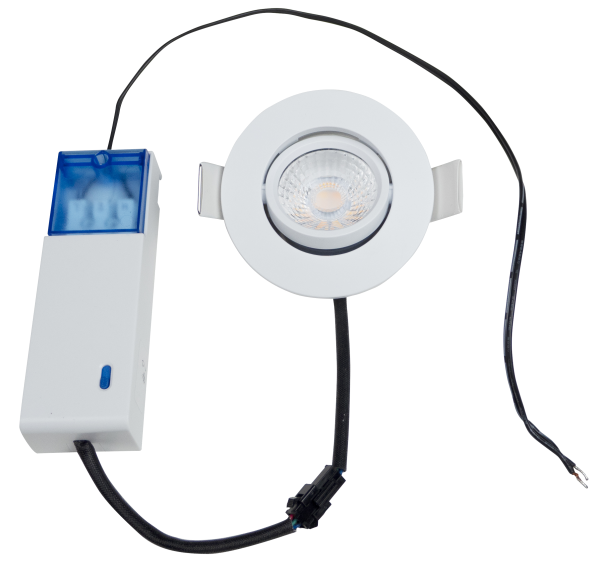 Draco LED-spot 6W 550lm D2W 2000-3000K instelb wit