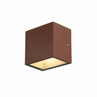 Sitra Cube Wandlamp Roest 1Xled 3000K afbeelding 2