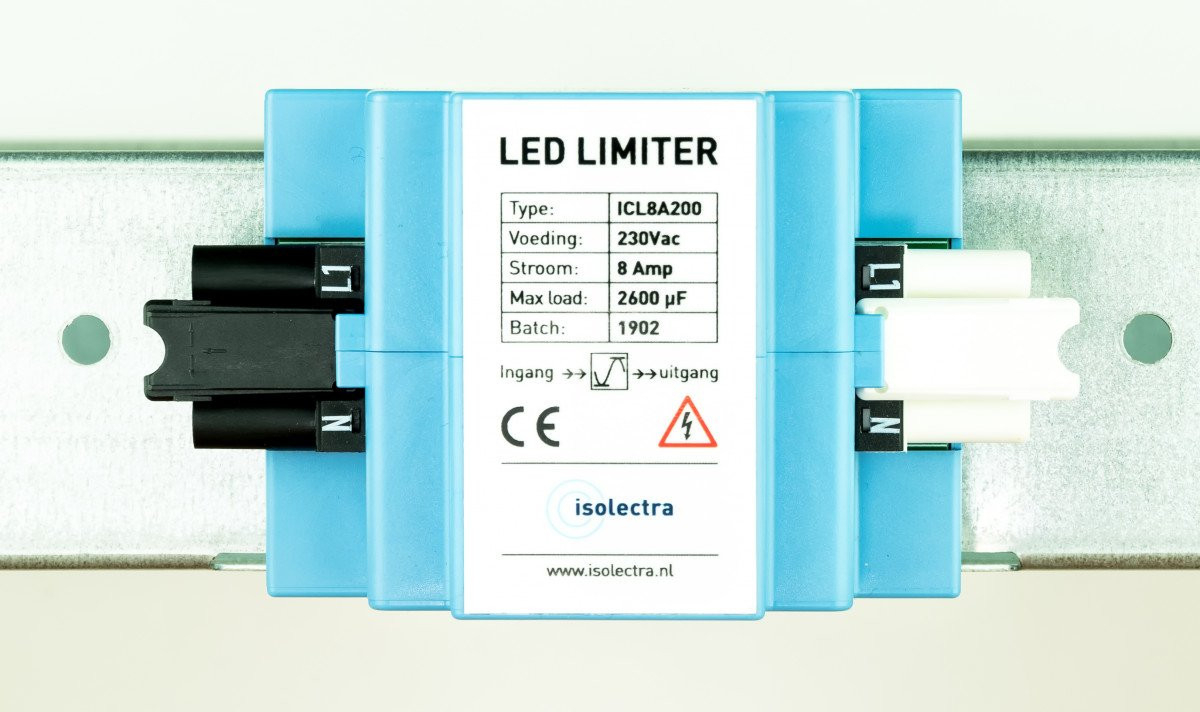 Led Limiter Continue 8 Ampere tbv Inschakel Piek afbeelding 2