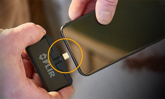 ONE PRO Warmtebeeldcamera Android USB-c -20/+400°C