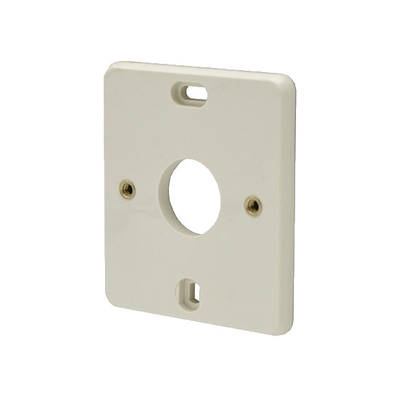 Montageplaat Perilex incl. gat crème PWPPMG