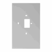 Comelit 2711W Afdekplaat Mini Audio Toestel afbeelding 2