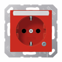 WCD RA 1v slv inb kv LED-gn tekstkd 6x46 rood A afbeelding 2