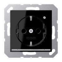 WCD RA 1v slv inb kv LED+sens zwart A afbeelding 2