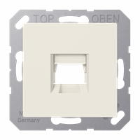 Cpl slv 1xModjack Tyco/AMP cat5e crème A/AS afbeelding 2