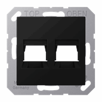 Cpl slv 2xModjack AMP/Rad grafiet mat A/AS