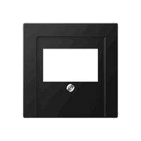 Cpl slv 1xSLA/USB Rut./Datw. cat6a grafiet mat A afbeelding 2