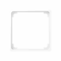 Tussenraam slv 50x50mm wit mat A/AS afbeelding 2