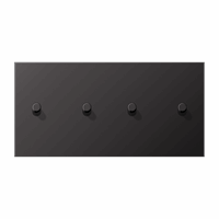 Cpl 2x2v hor slv tuimelschak. cylinder dark LS afbeelding 2