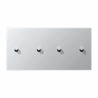 Cpl 2x2v hor slv tuimelschak. kegel aluminium LS afbeelding 2