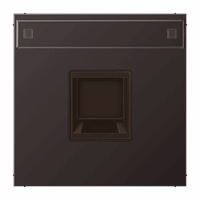 Cpl slv 1xModjack Tyco/AMP cat5e tekst dark LS afbeelding 2