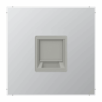Cpl slv 1xModjack AMP/Rad. klik aluminium LS afbeelding 2